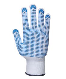 Pack of 10 Nylon polka dot glove (A110)