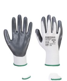 Pack of 10 Flexo grip nitrile glove (A310)