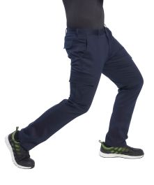 Stretch slim combat trousers